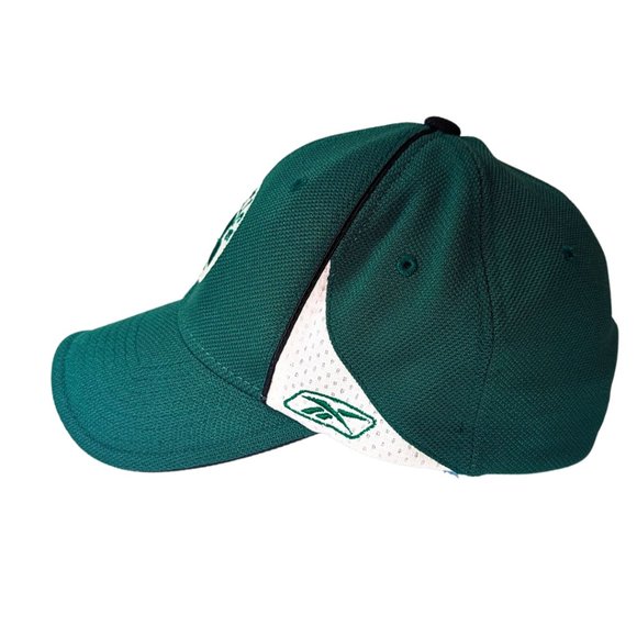 Celtics One Size Embroidered NBA Reebok Stretch Hat MINT CONDITION - Picture 2 of 11